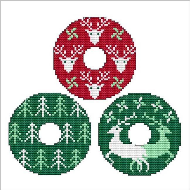 (image for) Christmas Trio Three - Small Donuts Shape